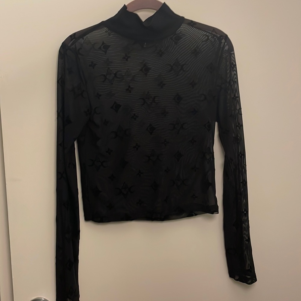 Long Sleeve mesh Shirt